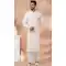 Cream Mono With Digital Print Mens Kurta Pajama - 12103205264