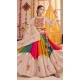 Women Navratri Chaniya Choli Viscose Cotton Designer Embroidery Work Beige - 160811245