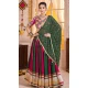 Women Viscose Cotton Designer Embroidery Work Navratri Chaniya Choli Maroon - 160811249