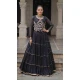 Women Lahariya Printed Gota Patti Lace Work Navratri Chaniya Choli Black - 160841259