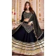 Women Viscose Cotton Designer Embroidery Work Black Navratri Chaniya Choli - 160971355