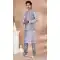 Silk Digital Printed Part Wear Mens Kurta With Jacket In Multi Color - 12144205820