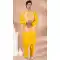 Yellow Banarasi Silk Digital Printed Part Wear Mens Kurta With Jacket - 12144205824