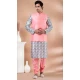 Function Wear Multi Color Silk Digital Printed Readymade Mens Kurta With Jacket - 12144205829