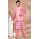 Multi Color Silk Digital Printed Part Wear Designer Mens Kurta With Jacket - 12144205831