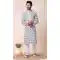 Multi Color Cotton Printed Festival Wear Mens Kurta Pajama - 12116205438