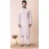 Festival Wear Multi Color Cotton Polyester Printed Mens Plus Size Kurta Pajama - 12116205441