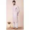 Festival Wear Multi Color Cotton Polyester Printed Mens Plus Size Kurta Pajama - 12116205441