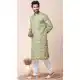 Beautiful Multi Color Cotton Polyester Printed Festival Wear Mens Kurta Pajama - 12116205442