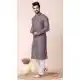 Designer Multi Color Cotton Polyester Printed Festival Wear Mens Kurta Pajama - 12116205446