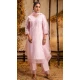 Women Viscose Roman Silk Pink Party Wear Salwar Suit Embroidery - 12174206194 Women Viscose Roman Silk Pink Party Wear Salwar Suit Embroidery - 12174206194