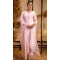 Women Viscose Roman Silk Pink Party Wear Salwar Suit Embroidery - 12174206194