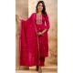 Women Silk Blend Party Wear Salwar Suit Embroidery Rani Pink - 12174206196 Women Silk Blend Party Wear Salwar Suit Embroidery Rani Pink - 12174206196