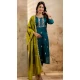 Women Party Wear Salwar Suit Rama Blue Embroidery Silk Blend - 12174206198 Women Party Wear Salwar Suit Rama Blue Embroidery Silk Blend - 12174206198