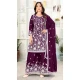 Women Heavy Embroidery Work Wine Palazzo Suit Pure Heavy Chinnon Silk - 12212206496 Women Heavy Embroidery Work Wine Palazzo Suit Pure Heavy Chinnon Silk - 12212206496