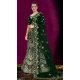 Women Embroidery Green Wedding Lehenga Velvet - 12242206636 Women Embroidery Green Wedding Lehenga Velvet - 12242206636