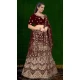 Women Maroon Stone Work Embroidery Velvet - 12242206637 Women Maroon Stone Work Embroidery Velvet - 12242206637