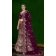 Women Stone Work Purple Wedding Lehenga Embroidery - 12242206639 Women Stone Work Purple Wedding Lehenga Embroidery - 12242206639