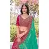 Women Zarkan Rani Pink Banarasi Silk Party Lehenga Choli Plus Size