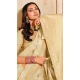 Women Silk Zari Saree Cream - 12286206891
