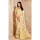 Women Silk Zari Saree Cream - 12286206891