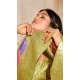 Women Silk Saree Zari Mehendi Green - 12286206894