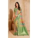 Women Silk Green Zari Saree - 12286206895