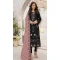 Women Black Party Wear Salwar Suit Faux Georgette Embroidery Work - 12366207296