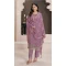 Women Party Wear Salwar Suit Purple Silk Sequence Work - 12369207316