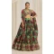 Women Floral Printed Dori Sequins Party Lehenga Choli - 12488207911