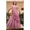 Women Party Lehenga Choli Embroidery Work New Crush Pink Plus Size