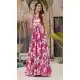 Women Gown Heavy Rayon Multi Heavy Digital Printed - 12663208759