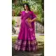 Women Pure Chanderi Party Lehenga Choli Plain With Zari Weaving Work Pink - 12690208870