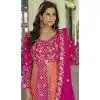 Women Chinon Heavy Embroidery & Stone Work Anarkali Suit Multi Plus Size