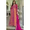 Women Chinon Heavy Embroidery & Stone Work Anarkali Suit Multi Plus Size