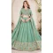 Women Embroidery Work Designer Lehenga Choli Sea Green Georgette - 12792209370