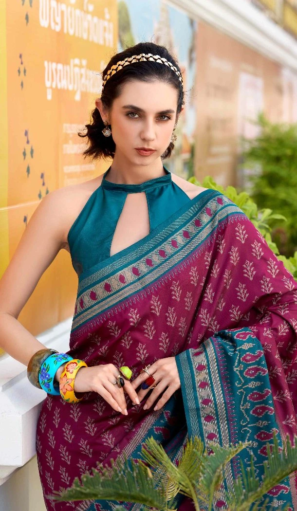 Women Soft Silk Jacquard Work Pink Traditional Wear Saree - 12796209398