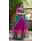 Women Cotton Silk Traditional Wear Lehenga Choli Pink Thread Embroidery Work - 12834209601