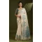 Women Print Cotton Dusty Green Traditional Wear Saree - 12932210141