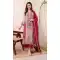 Women Pure Chinon Pink Salwar Suit Embroidery - 13077210858