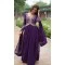 Women Gown Thread Designer Jari Purple - 150303475