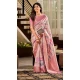 Women Pink Digital Printed Work Traditional Wear Saree Soft Silk - 12967210340