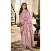 Women Grey Traditional Wear Saree Soft Silk Digital Printed Work Plus Size