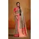 Women Traditional Wear Saree Jacquard Work Tusser Silk Multi - 13062210802