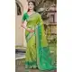 Women Traditional Wear Saree Jacquard Light Green Pochampalli Silk - 13016210561