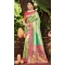 Women Kanjivaram Silk Multi Jacquard Party Wear Saree - 13086210899