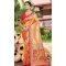 Women Party Wear Saree Kanjivaram Silk Jacquard Multi - 13086210903