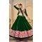 Women Traditional Wear Lehenga Choli Embroidery Work Green Georgette - 13160211296