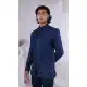 Men Daman Sequence Embroidery On Silk Peacock blue Mens Wear Indo Western - 13240211694