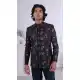 Men Wear Indo Western Peacock blue Embroidery on Silk - 13240211698